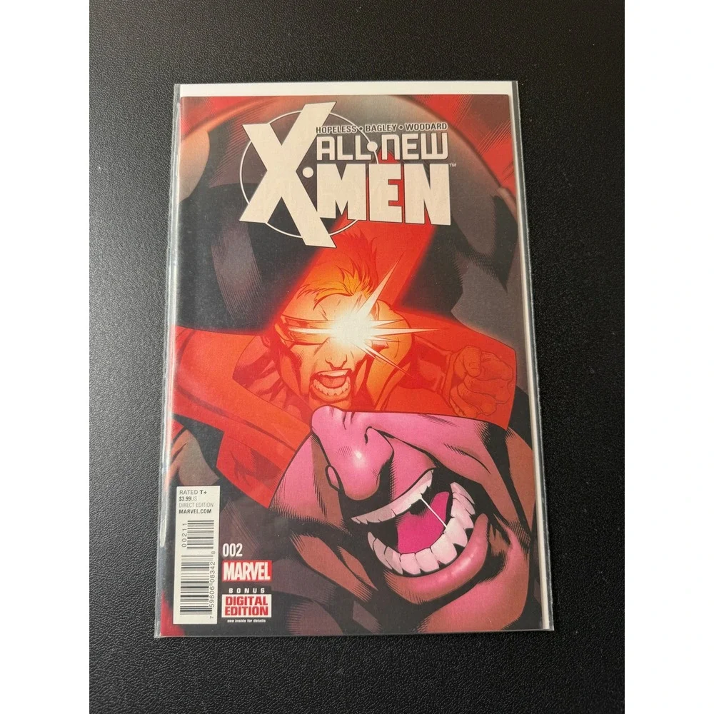 All New X-Men 2 Marvel Comics 2016 Hopeless‎ Bagley Woodard Direct Edition T+